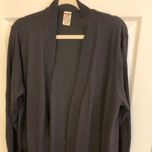 Perfectly loved black cardigan from Walmart